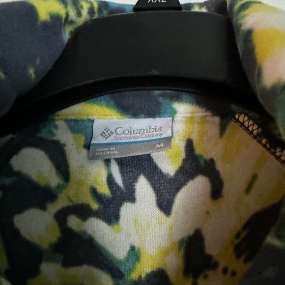 Combo fleece vest and 3/4 zip top, matches perfectly, both by Columbia (EUC) - Picture 2 of 4